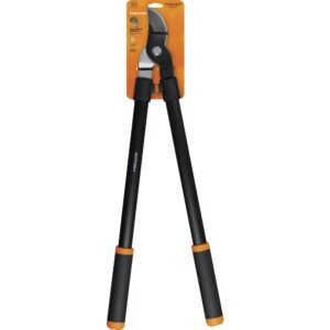 28" Fiskars Bypass Lopper For Tree Trimmer & Branch Cutter up to 1.5" , Non-Slip Grip Handles