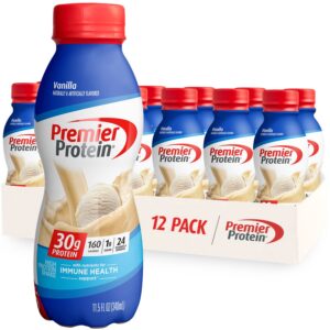 11.5 fl oz, 12 Pack , 30g Protein , Premier Protein Shake, Vanilla