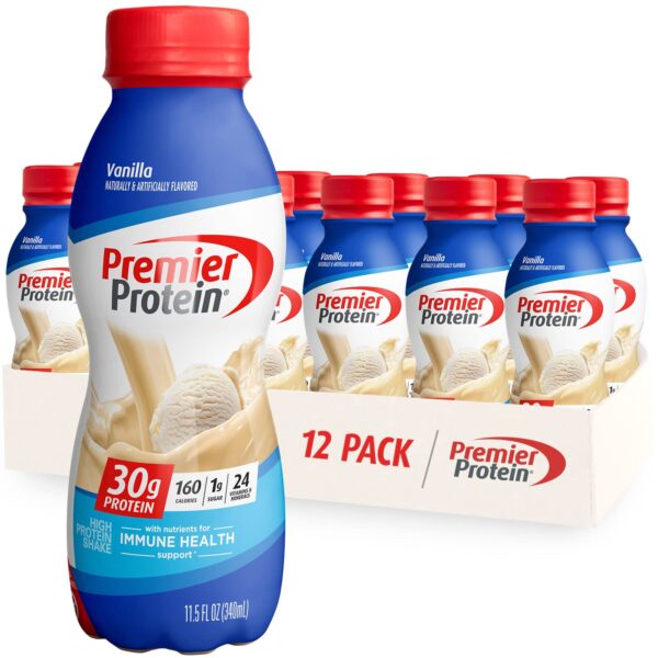 11.5 fl oz, 12 Pack , 30g Protein , Premier Protein Shake, Vanilla