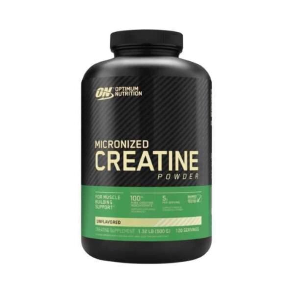 120 Servings Optimum Nutrition Micronized Creatine Monohydrate Powder, Unflavored, Keto Friendly