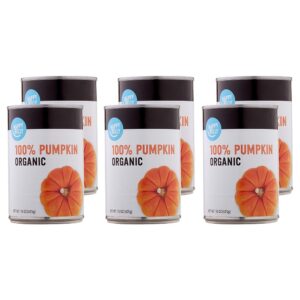Amazon Brand - Happy Belly Organic 100% Pumpkin Canned