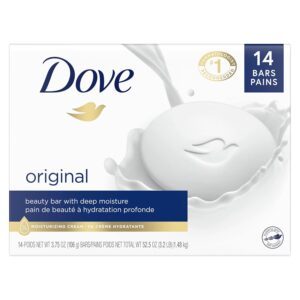 14 Bars Dove Beauty Bar Gentle Skin Cleanser