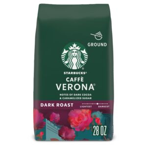 Starbucks Dark Roast Coffee ,Caffè Verona ,100% Arabica