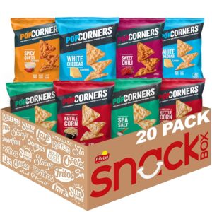 20 Pack PopCorners Popped Corn Snacks