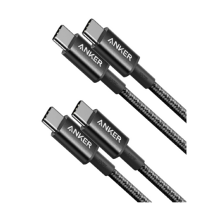 Anker USB C to USB C Cable ，Type C 100W Charger Cord Fast Charging for iPhone 16 Series,MacBook Pro 2020,Pixel and More