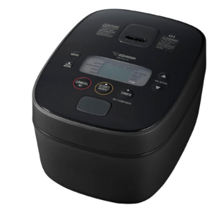 Zojirushi NW-QAC10 5.5-Cup Capacity Flat-Top Induction Cooker and Warmer with Custom Cooking Pan