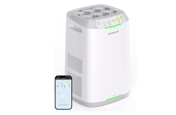 Nuwave Oxypure Zero Air Purifier with Washable Reusable Filters for Large Room