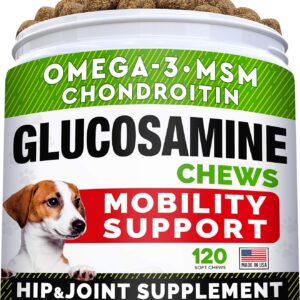 Glucosamine Treats for Dogs w/Subscribe & save