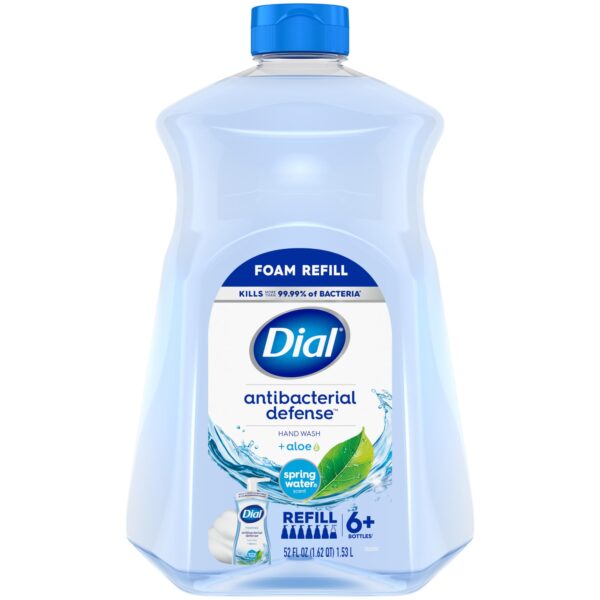52 fl oz Dial Antibacterial Foaming Hand Soap Refill