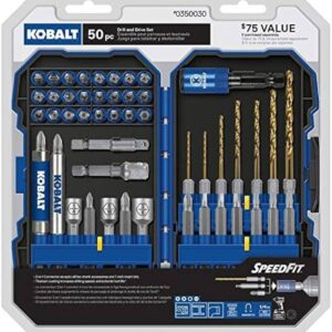 Kobalt 350030 50 pc. Drill and Driver Set