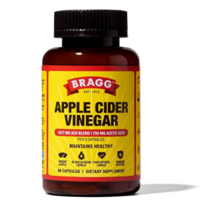 90 count Bragg Apple Cider Vinegar Capsules
