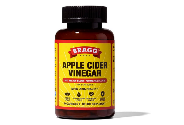 90 count Bragg Apple Cider Vinegar Capsules