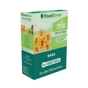44 count FoodSaver Precut Vacuum Sealer Bags