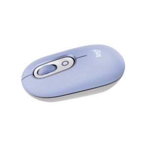 Logitech POP Mouse, Compact and Portable Wireless Bluetooth Mouse with Programmable Buttons and Quiet Clicks