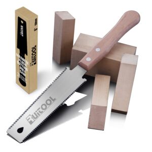 RUITOOL Japanese Hand Saw 6 Inch Double Edge Sided Pull Saw