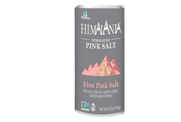 6 ounce Natierra Himalania Himalayan Fine Pink Salt Shaker