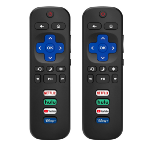 (Pack of 2) Replacement-Remote-Control for Roku-TV