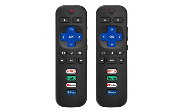 (Pack of 2) Replacement-Remote-Control for Roku-TV