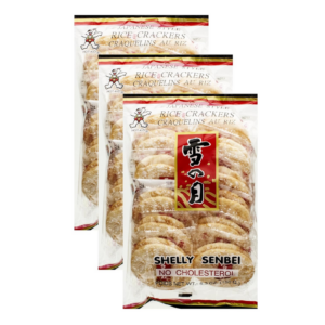 Hot Kid Shelly Senbei Rice Crackers, 5.3 Oz (Pack of 3)