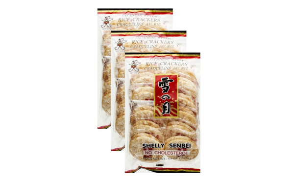 Hot Kid Shelly Senbei Rice Crackers, 5.3 Oz (Pack of 3)