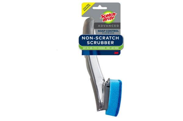 Scotch-Brite Advanced Soap Control Non-Scratch Dishwand, 1 Dish Wand