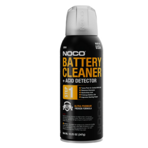 NOCO E404 12.25 Oz Battery Terminal Cleaner Spray and Corrosion Cleaner with Acid Detector