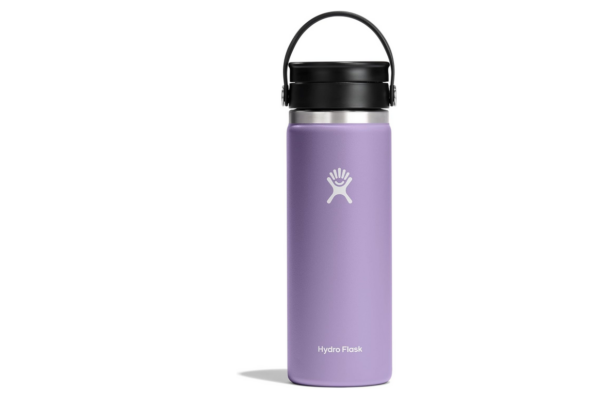 HYDRO FLASK Wide Mouth leakproof insulated stainless steel hot water bottle mug with sip lid