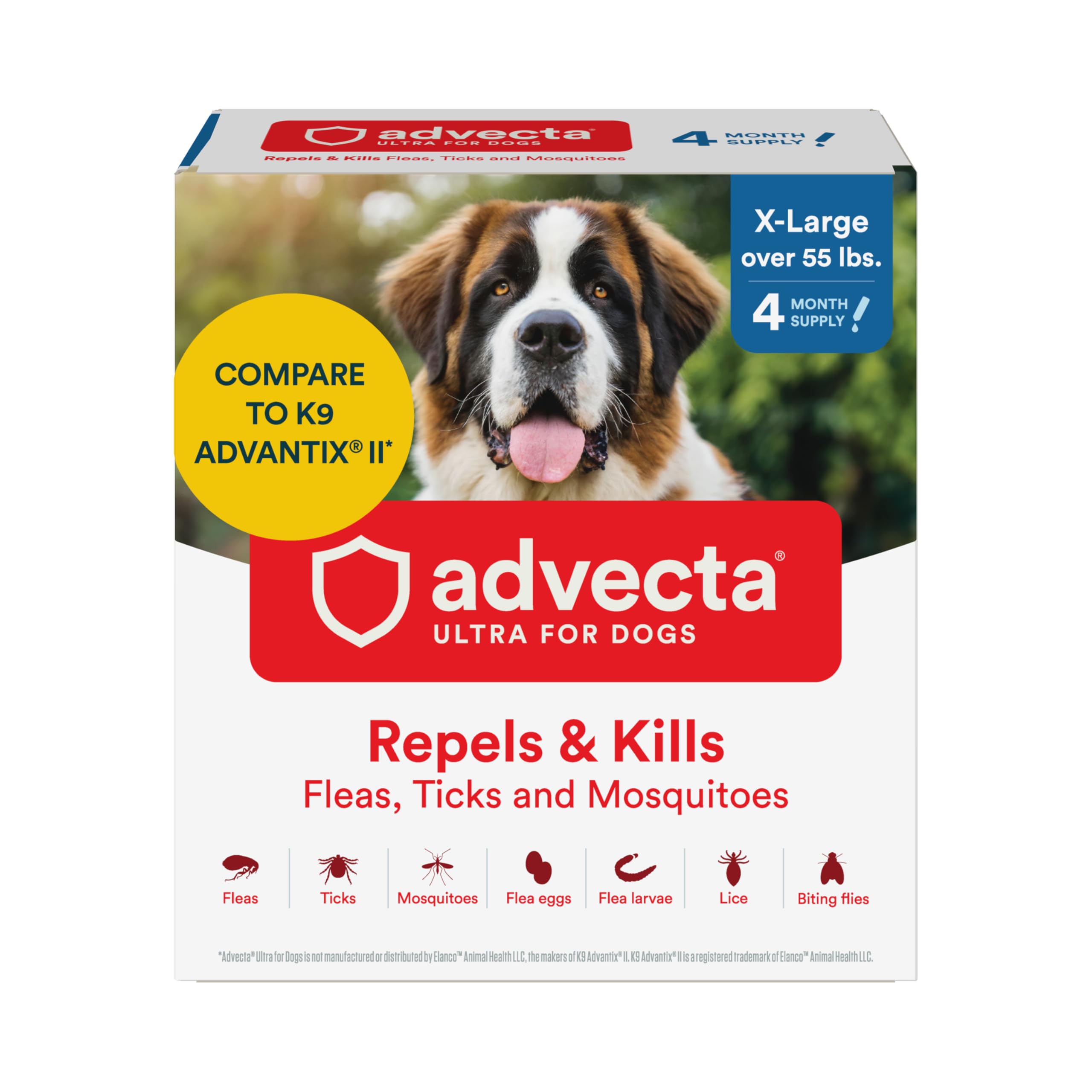 Advecta Ultra Flea And Tick Prevention For Dogs