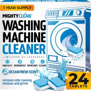Washing Machine Cleaner Tablets 24 Pack - 1 Year Supply