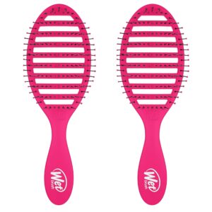 Wet Brush Speed Dry Hair Brush - Pink (Pack of 2)