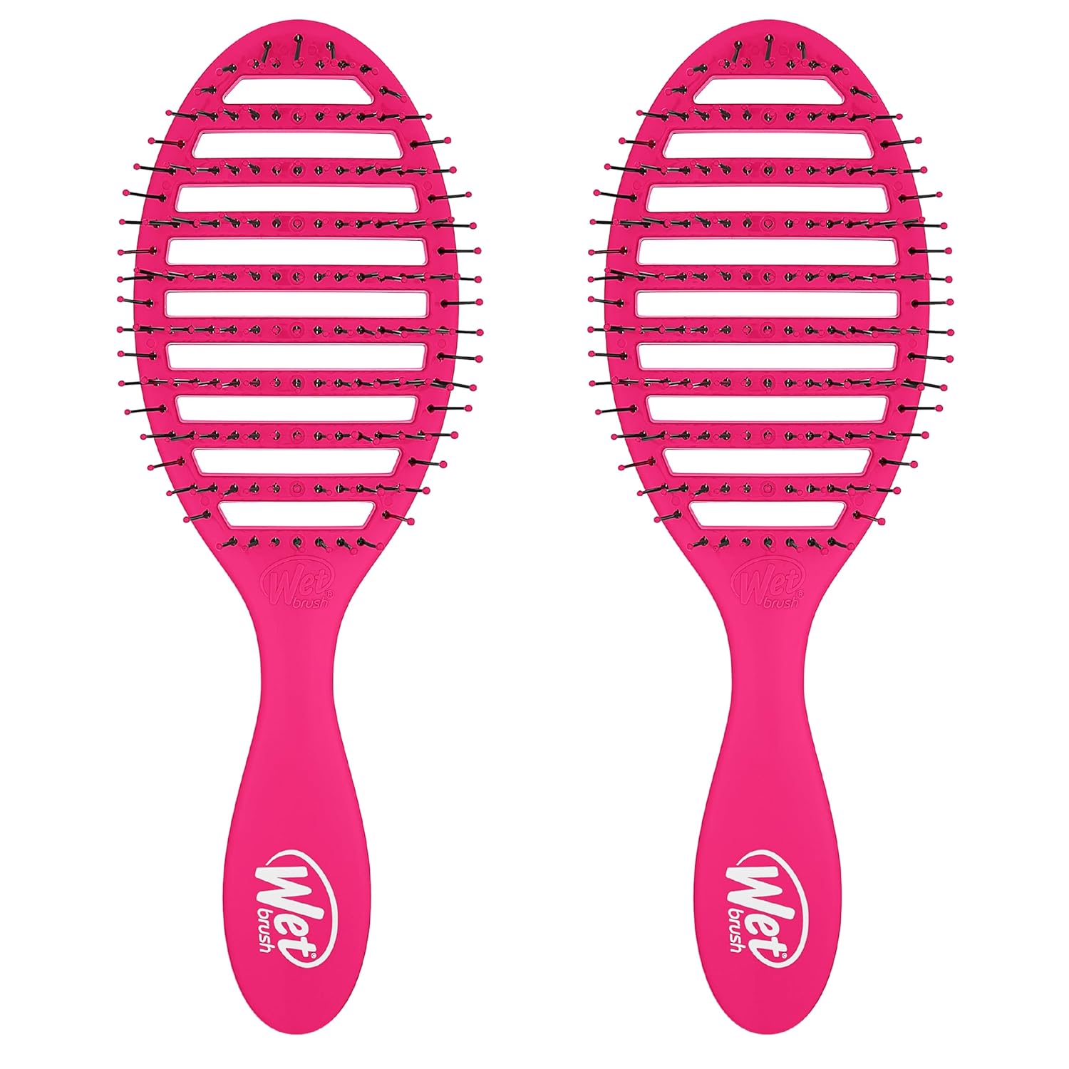 Wet Brush Speed Dry Hair Brush – Pink (Pack of 2)