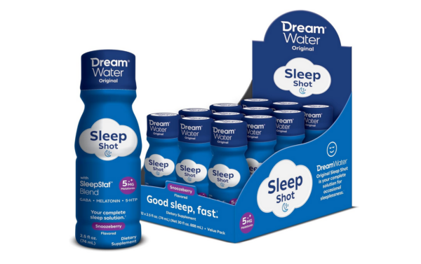 12-Count Dream Water Sleep Aid Supplement Drink