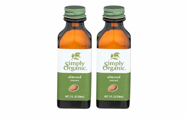 Simply Organic Almond Extract, Certified Organic | 2 oz (Pack of 2)