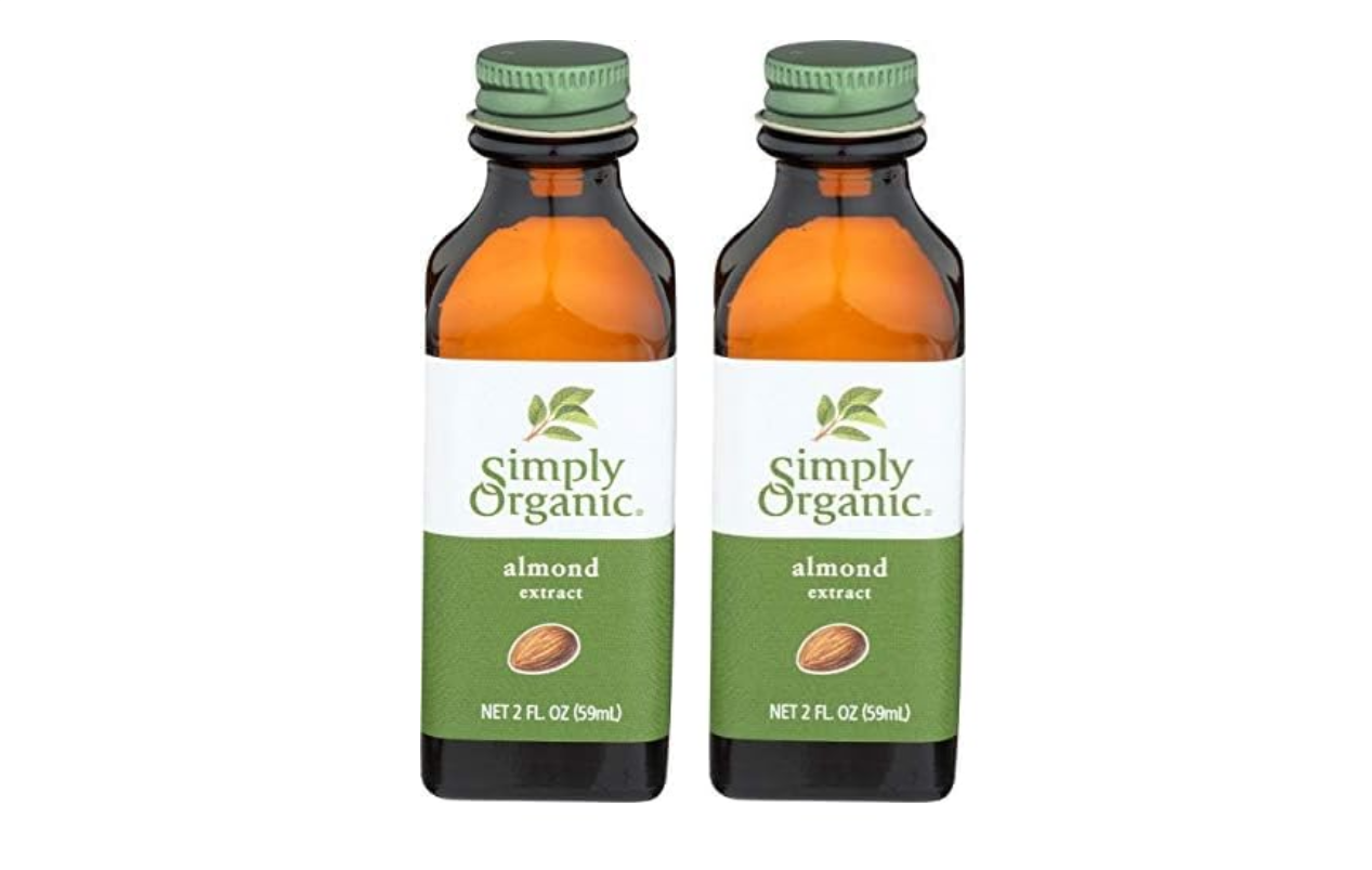 Simply Organic Almond Extract, Certified Organic | 2 oz (Pack of 2)
