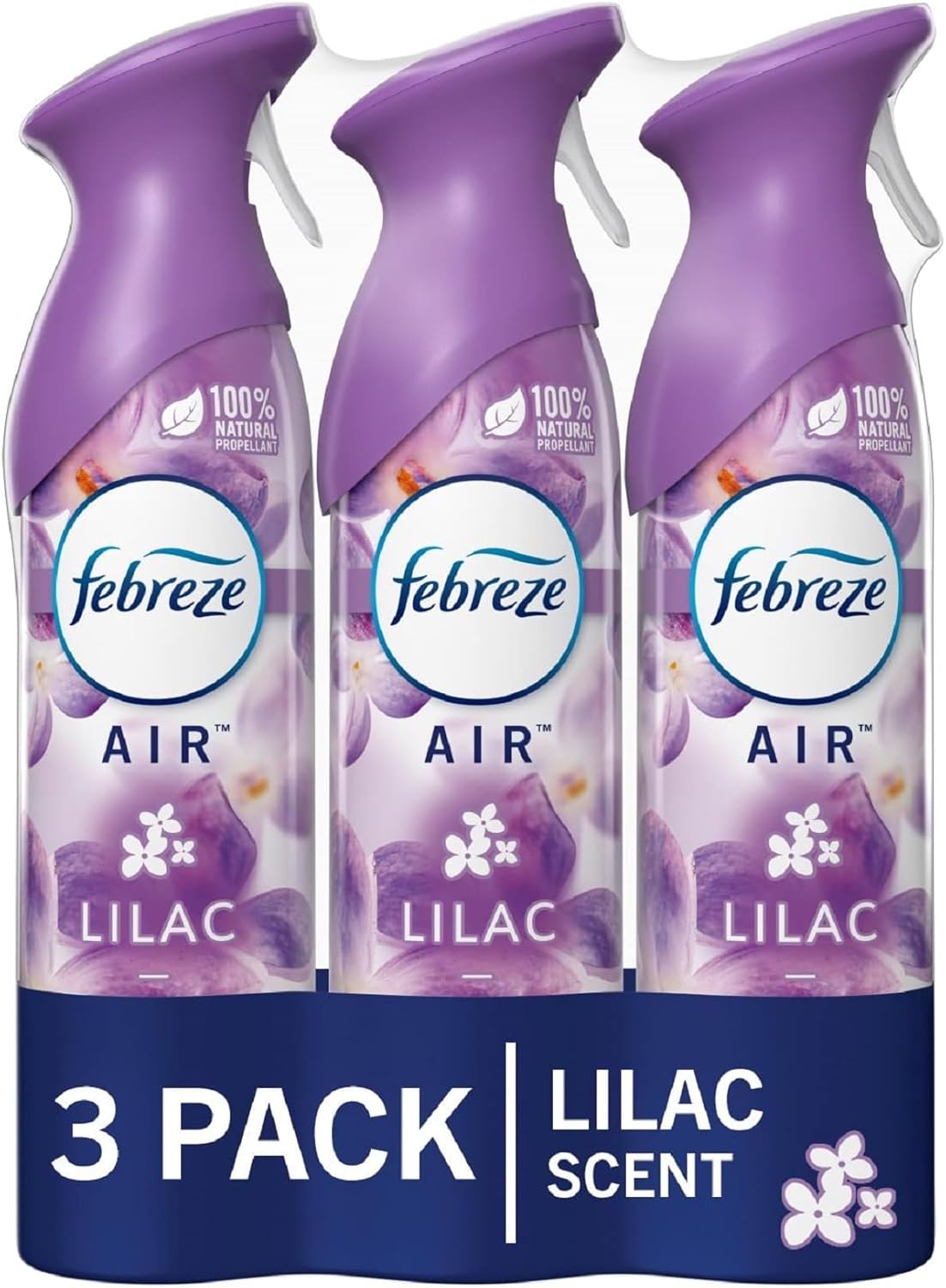 8.8oz, 3 Count Febreze Air Mist Air Freshener Spray, Southen Lilac Mornings Scent