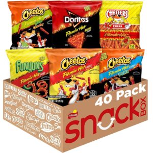 Frito Lay Flamin' Hot Mix, Variety Pack (Pack of 40)