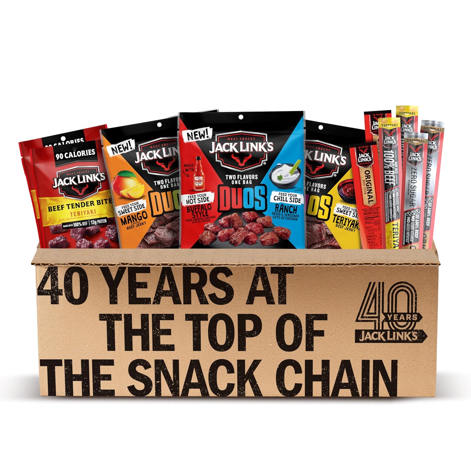 Jack Link’s DUOs Gift Box (11-Piece Beast Snack Variety Pack )