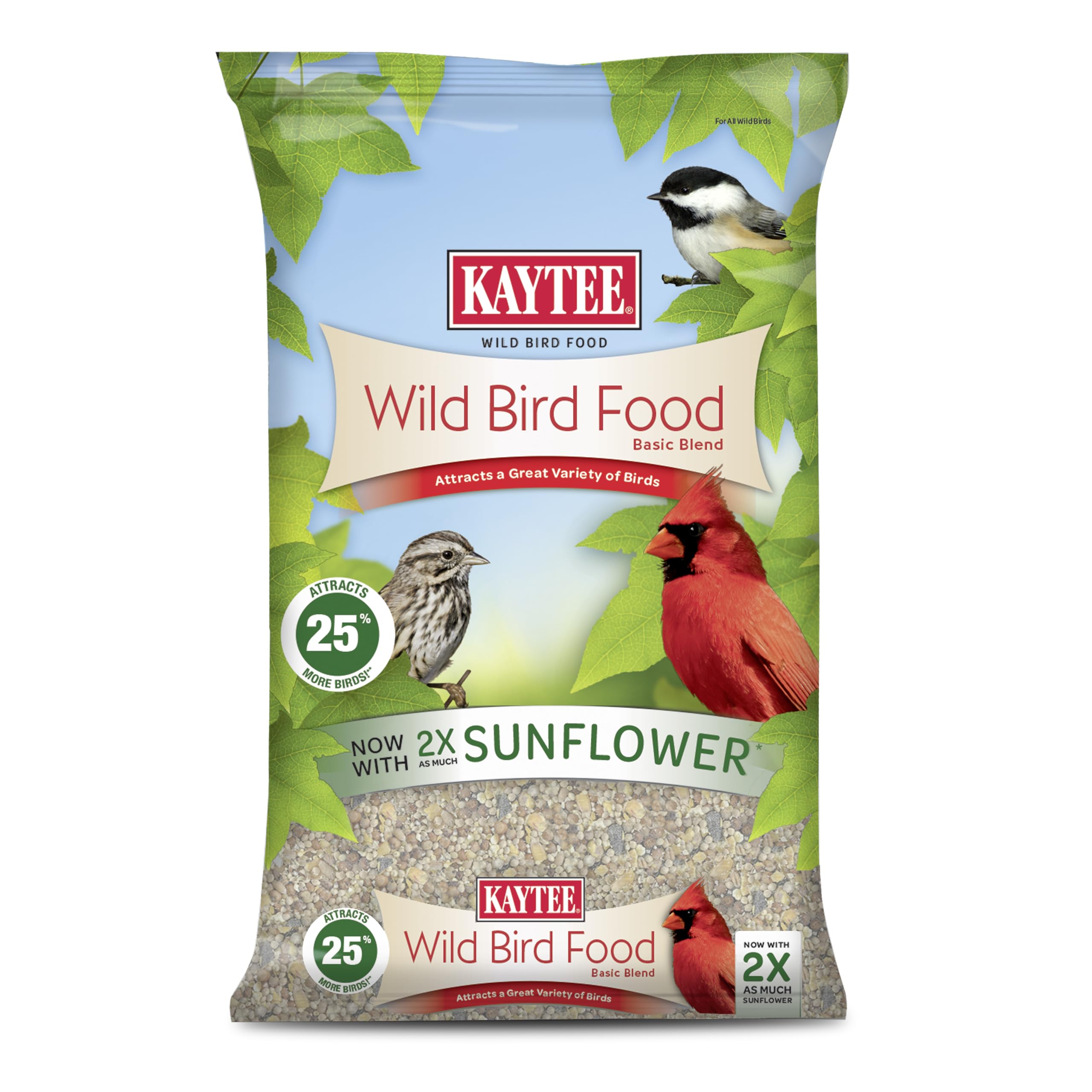 5 lb Kaytee Wild Bird Food Basic Seed Blend