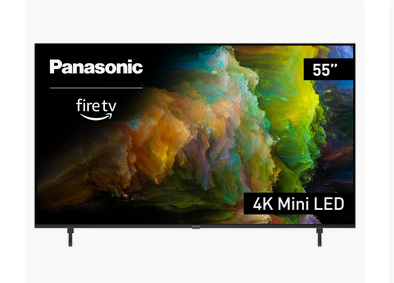Panasonic W95 Series (2024 Model) 55-inch Mini LED 4K Ultra HD Smart Fire TV
