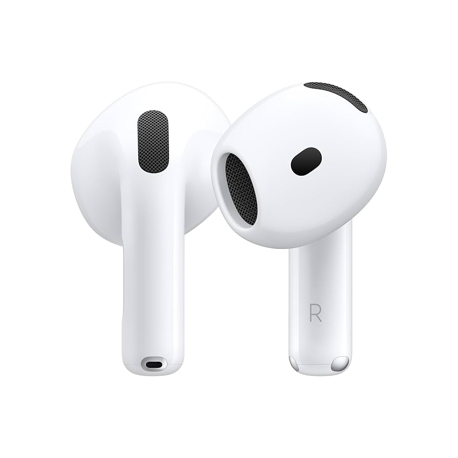 Apple AirPods 4 Wireless Earbuds, Bluetooth Headphones, with Active Noise Cancellation (ANC)