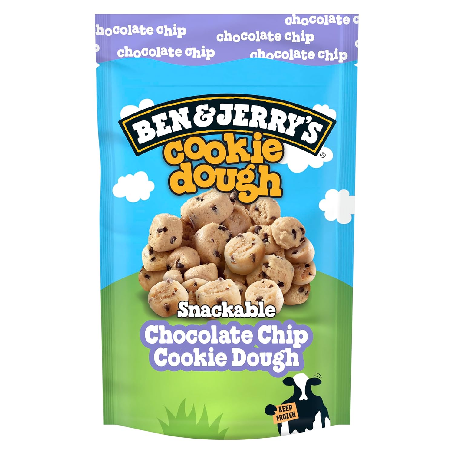 8 oz Ben & Jerry’s Chocolate Chip Cookie Dough Chunks Non-GMO