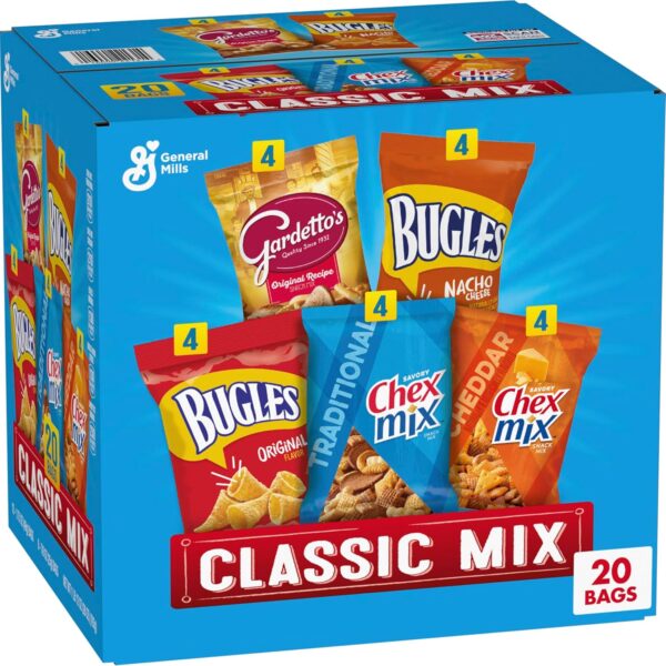 20 Ct, 28 oz Classic Mix Snack Variety Pack [w/S&S]