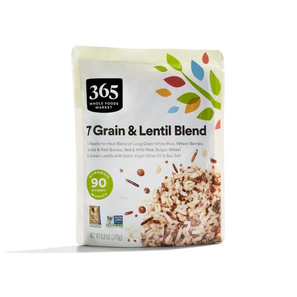 365 by Whole Foods Market : 8.8 Ounce 7 Grain Lentil Blend [w/S&S]