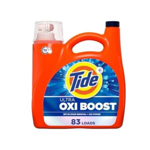 117 fl oz Tide Ultra Oxi Boost Liquid Laundry Detergent (83 Loads)  [w/ S&S]