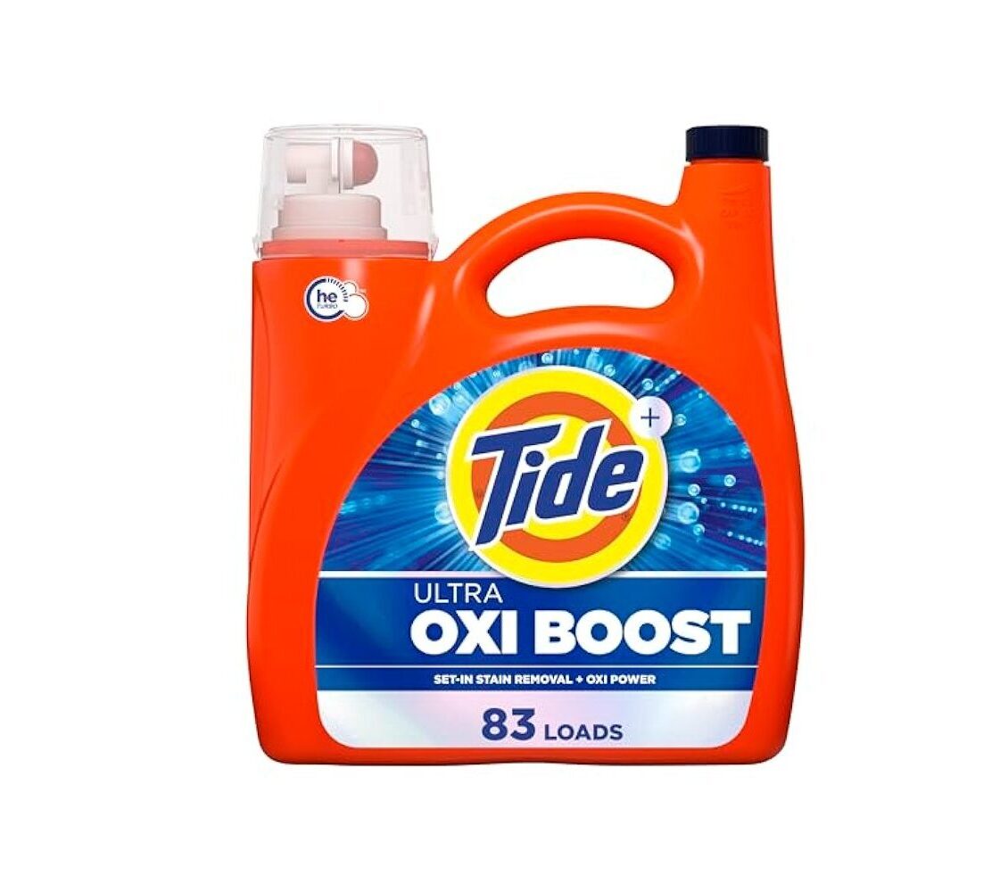 117 fl oz Tide Ultra Oxi Boost Liquid Laundry Detergent (83 Loads)  [w/ S&S]
