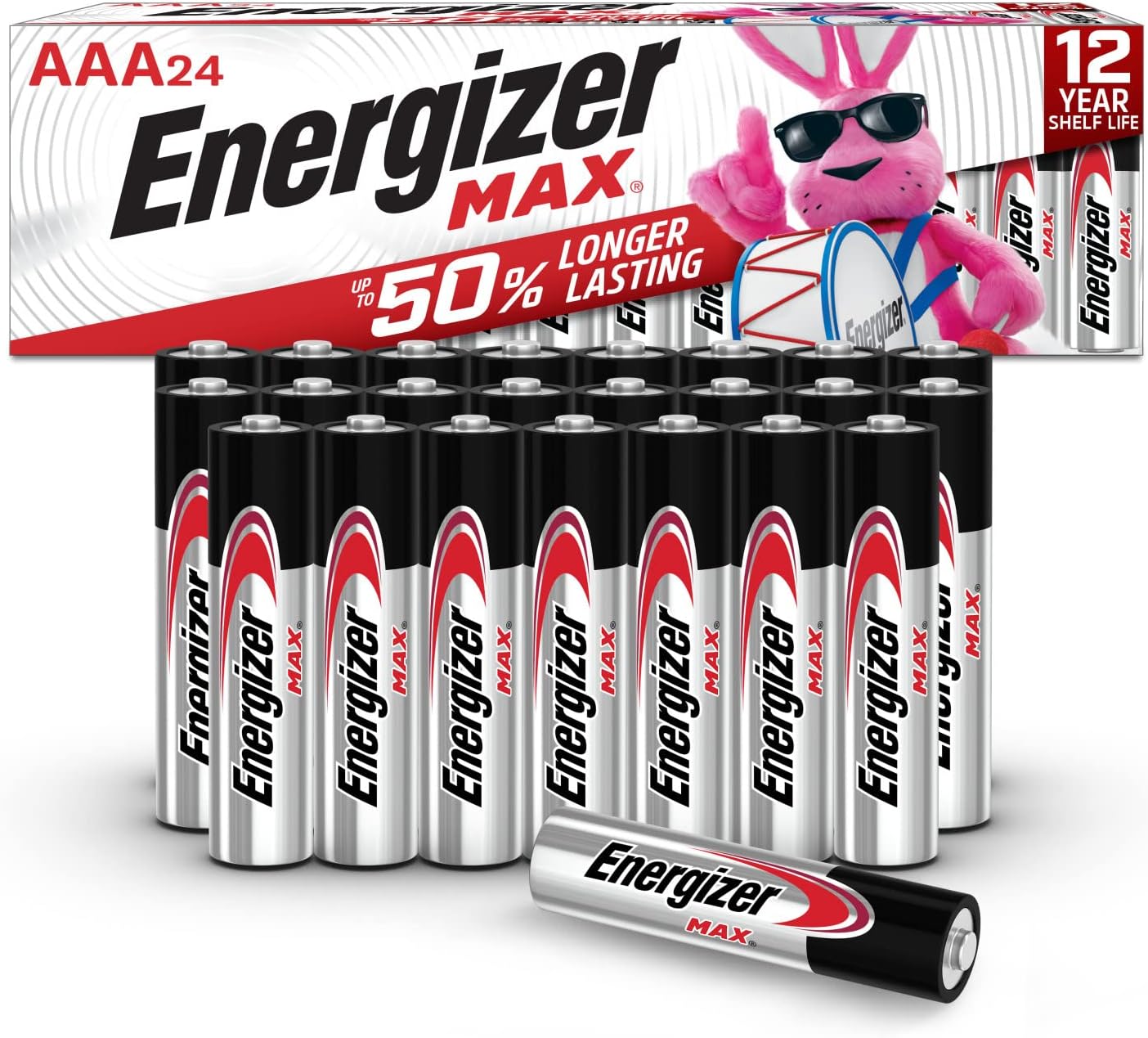 24-Count Energizer AAA Batteries, Max Triple A Max Battery Alkaline