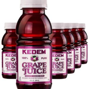 (12 Pack) 8oz Kedem Grape Juice, Made With Concord Grapes