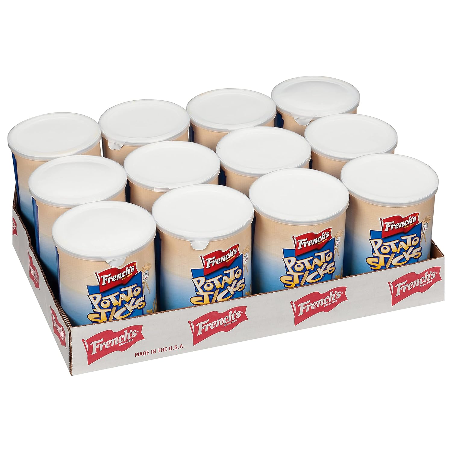 5 oz (Pack of 12) French’s Original Potato Sticks