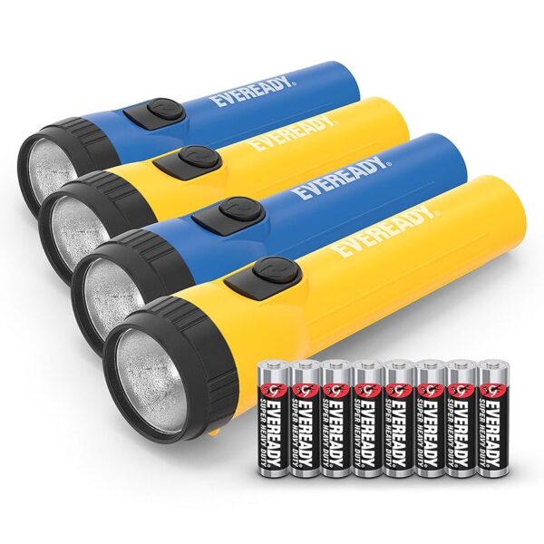 EVEREADY LED Flashlights (4-Pack) [Prime]