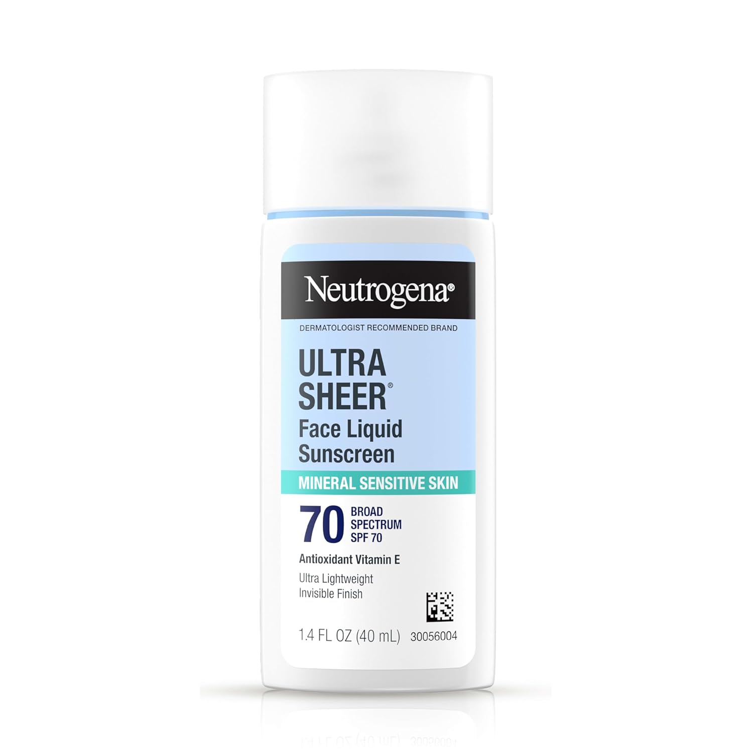1.4 fl oz Neutrogena Ultra Sheer Mineral Face Liquid Sunscreen SPF 70